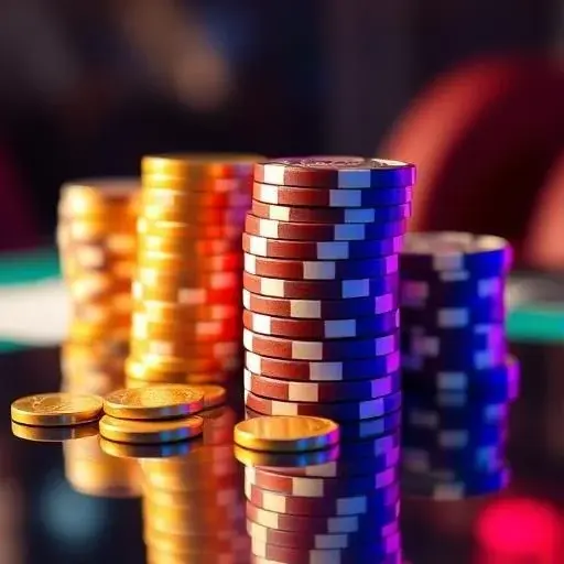 Casino table games selection